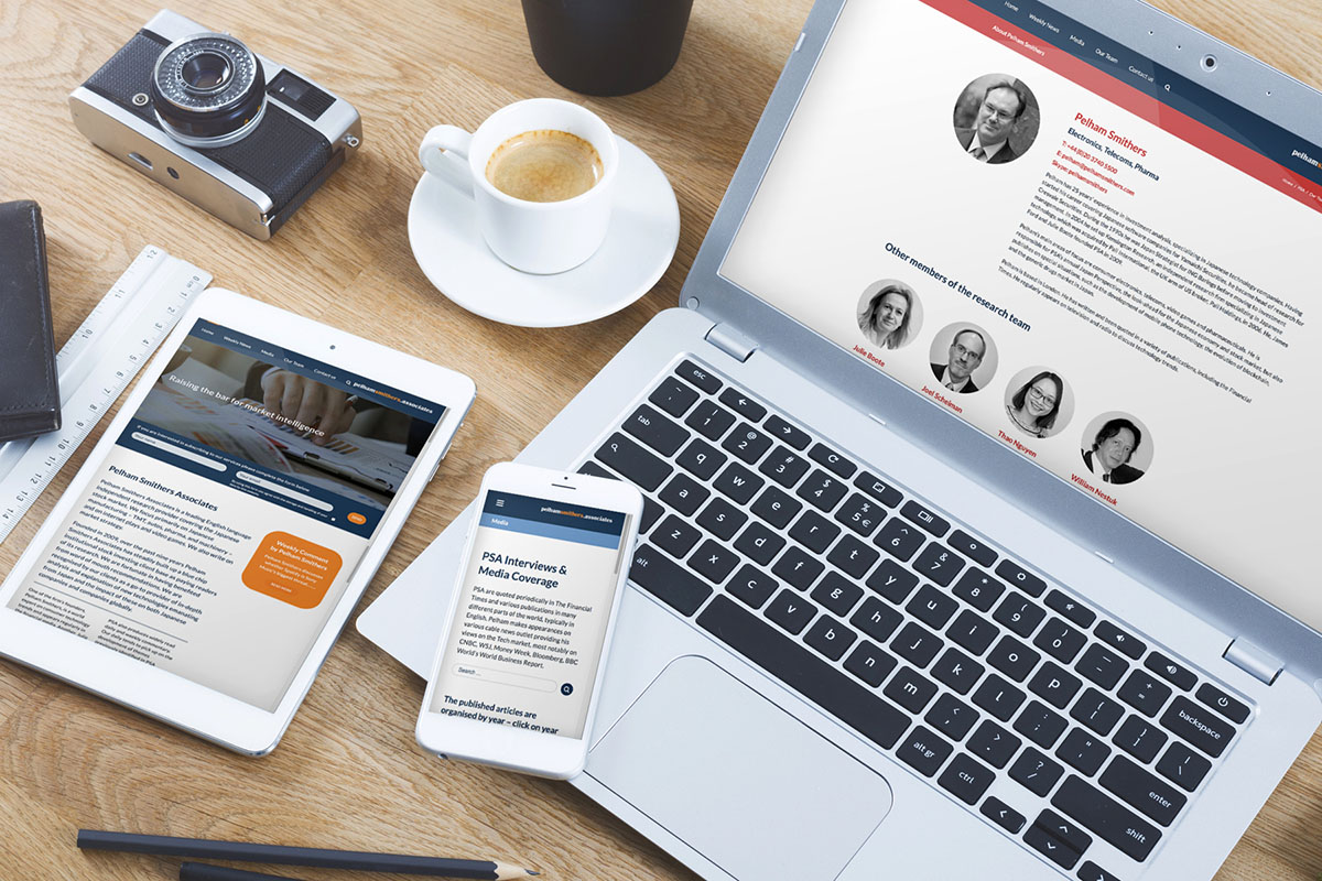Pelham Smithers Associates – website