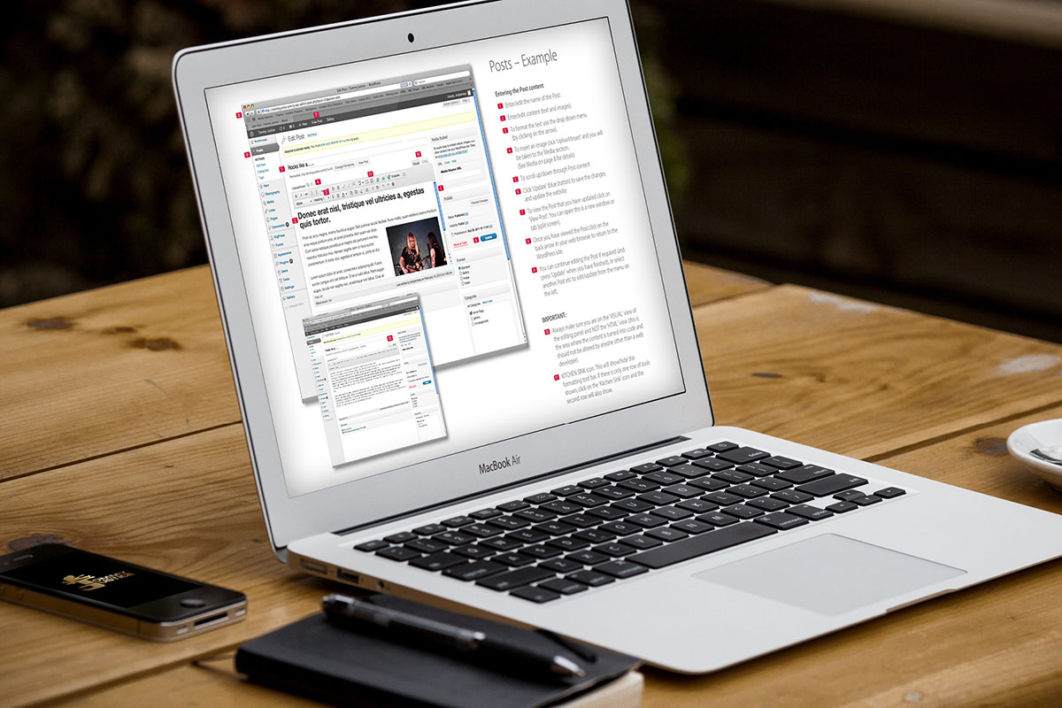 Tommy Justice – WordPress website user guide